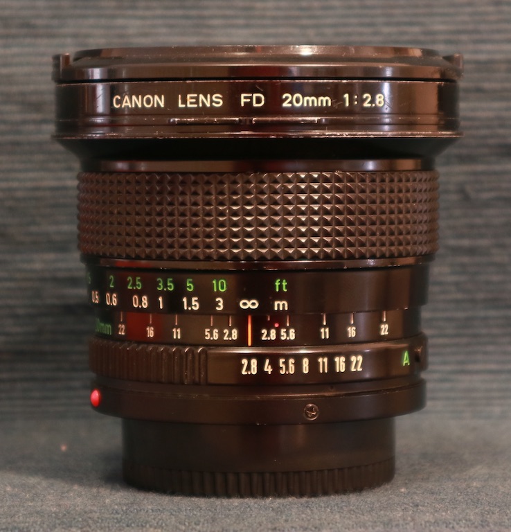 Canon New FD 20mm F2.8 (JT Lightly Overhauled) - JPY21,100 : Japan